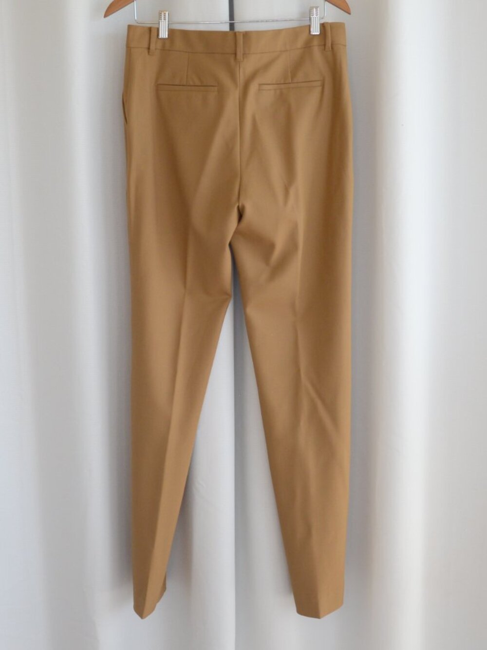 Aritzia Wilfred Tan Wool Tailored Pants Sz 10 - Picture 3 of 8